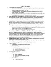 HBHE5104 - Unit 2 Lecture notes.pdf
