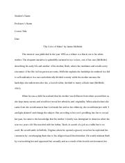 A Book Review- The Color of Water.docx