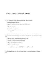 Loan & Credit Card Mcqs.docx