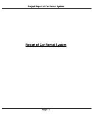 book rental system project report