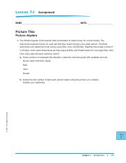 Math Series Course 2 Student Assignments Chapter 7.pdf