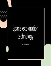 Space exploration technology.pptx