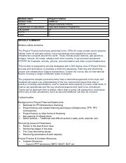 SMM232 - Project Finance.pdf