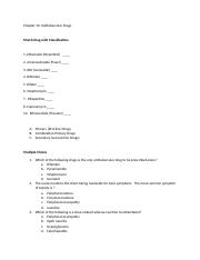 Chapter 10  Antitubercular Drugs practice sheet.docx