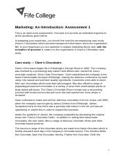 intro to marketing Assessment 1 with casestudy.docx