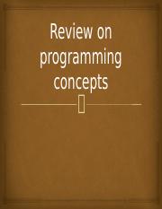 1. Review Programming  Concepts.pptx