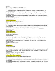 Psychology 101- Prat- Winter 2012- Quiz 1.docx