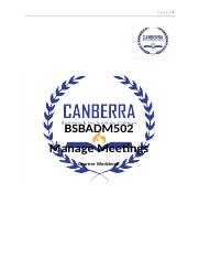 BSBADM502 Learner Workbook.docx