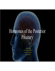 Hormones of the Posterior Pituitary.pdf