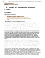 Chapter 1_ The Collision of Cultures in the Sixteenth Century _ America, Essential Learning Edition_