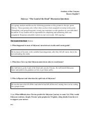 Cadence Choe - Odyssey_ The Land of the Dead Discussion Questions_Bisacchi.pdf