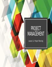 Project Management Lesson 11.pptx