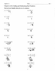 Edited - Objective (6A) Adding and Subtracting Real Numbers.pdf