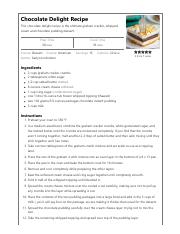 Chocolate Delight Recipe - The Kitchen Magpie.pdf