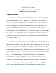 SCI 207 Week 2 Assignment Template (Composting).docx
