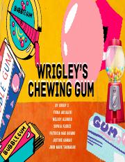 Wringley's ChewIng gum.pdf