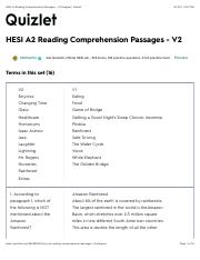 HESI A2 Reading Comprehension Passages - V2 Diagram | Quizlet.pdf