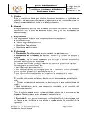 SMS 09 Investigacion de Incidentes o Accidentes de Aviacion V 02 130114.pdf