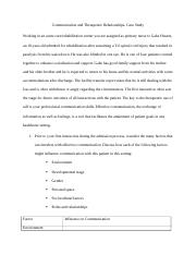 Communication and Therapeutic Relationships-Case Study.docx
