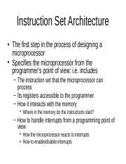 Chapter 03 - Instruction Set Architecture.ppt