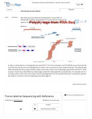 Transcriptome Sequencing with Reference - ppt video online download.pdf