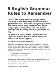 9 English Grammar Rules to Remember.docx