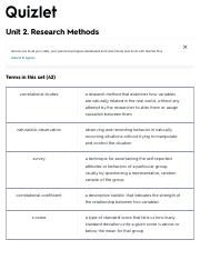 Unit 2. Research Methods Flashcards | Quizlet.pdf