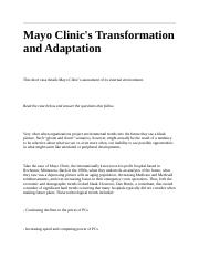 Mayo Clinic.docx