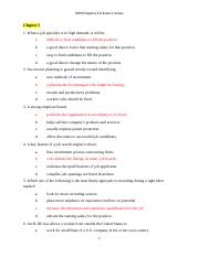 HRM Quiz Review Chapters 5-8 Exam 2.docx