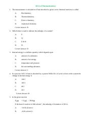 MCQ of Thermochemistry (Practice).docx