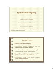 Lec 27 - Systematic Sampling.pdf