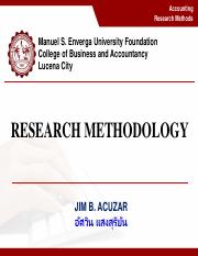 AE118 Accounting Research Methods - Research Methodology.pdf
