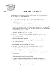 Do You Know Bill of Rights 2020.docx
