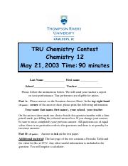 2003_Chem_Contest_CH_12_test_-_answers8162