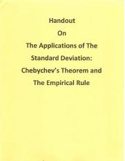 Empirical Rule and Chebychev.pdf
