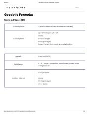 Geodetic Formulas Flashcards _ Quizlet.pdf