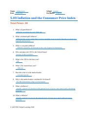 inflation and cpi.docx