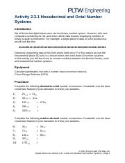 2.3.1.A HexadecimalOctalNumberSystems