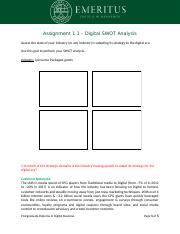 PGDDB_Assignment 1.1_Digital SWOT Analysis.docx