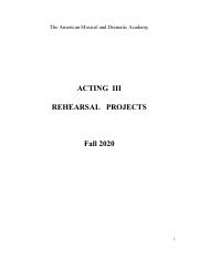 Acting III Booklet Integrated - Fall 2020.pdf