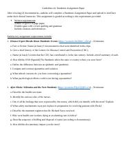 Week 10 Online Clinical Pandemic Assignment.docx