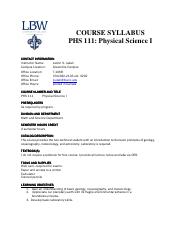 PHS 111-Online Syllabus 2022 Updated.pdf