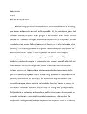 Bus390 research paper-manufacturing.docx