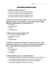 The_Outsiders_Chapters_7-9_Quiz