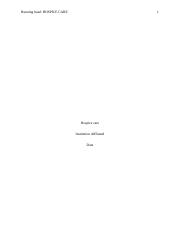 K055 2PGS- Article review- hospice care.docx