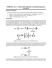 SP-21 CHEM 654 FC Alkylation of p-Dimethoxybenzene - Procedure.pdf