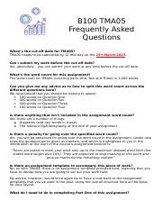 B100 - TMA05 Frequently Asked Questions (22J)_4e6a5a8d783895927a05e8c8983909c5.docx