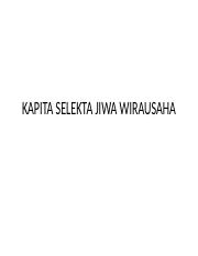 Kapita Selekta Jiwa Wirausaha.pptx