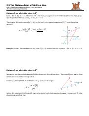 9.5 The Distance from a Point to a Line.pdf