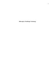 Philosophy of Radiologic Technology (1).docx